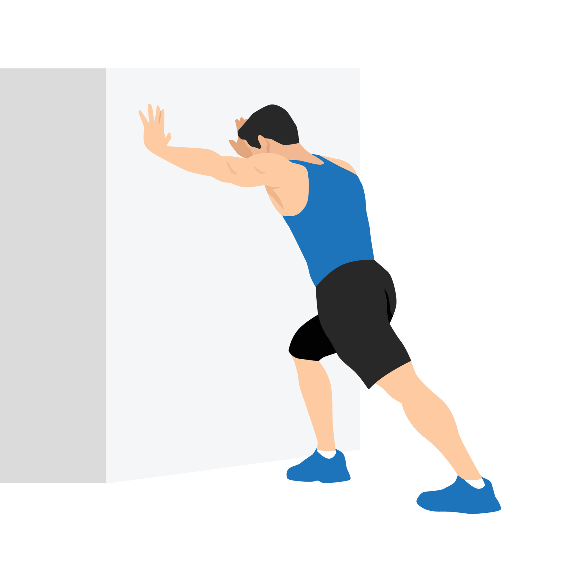 Calf Stretch (straight leg)