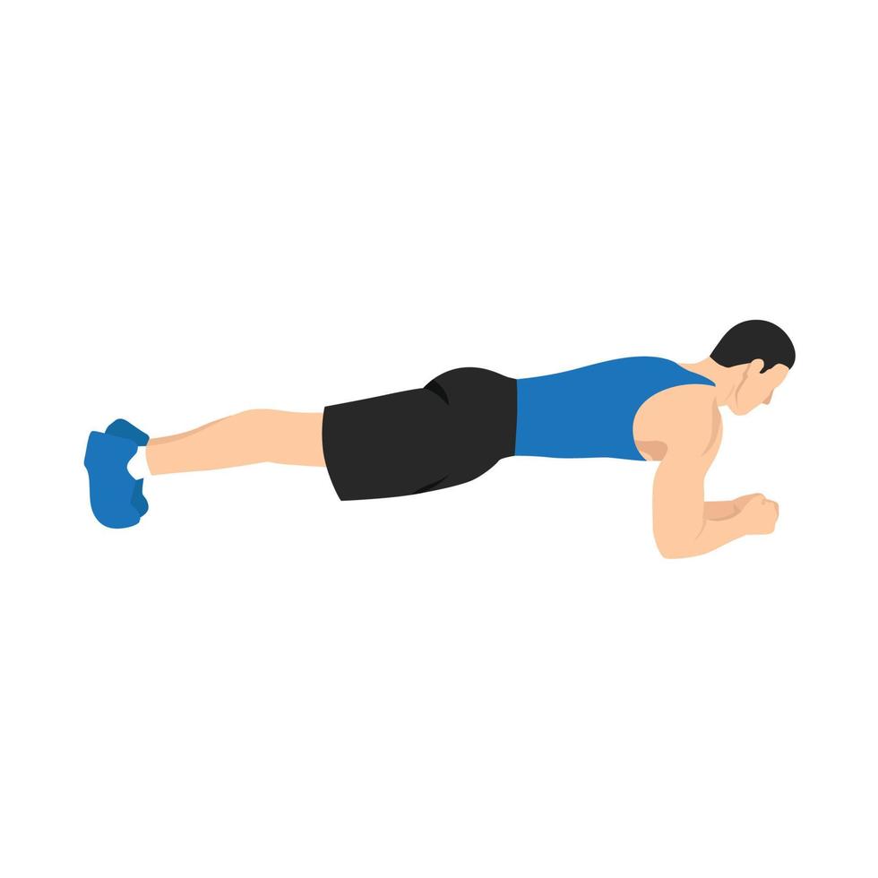 Front Plank Illustration