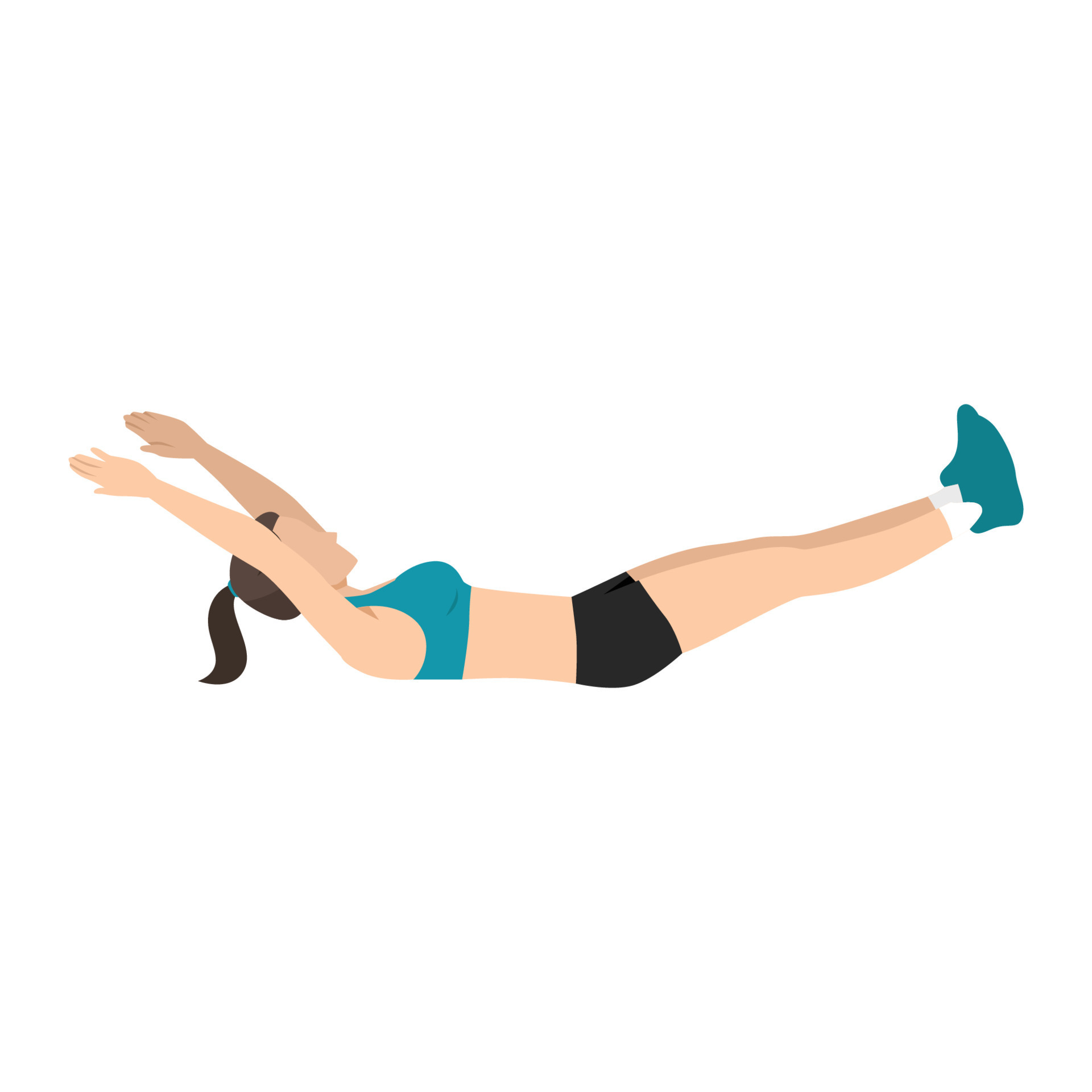 Hollow Body Hold Illustration