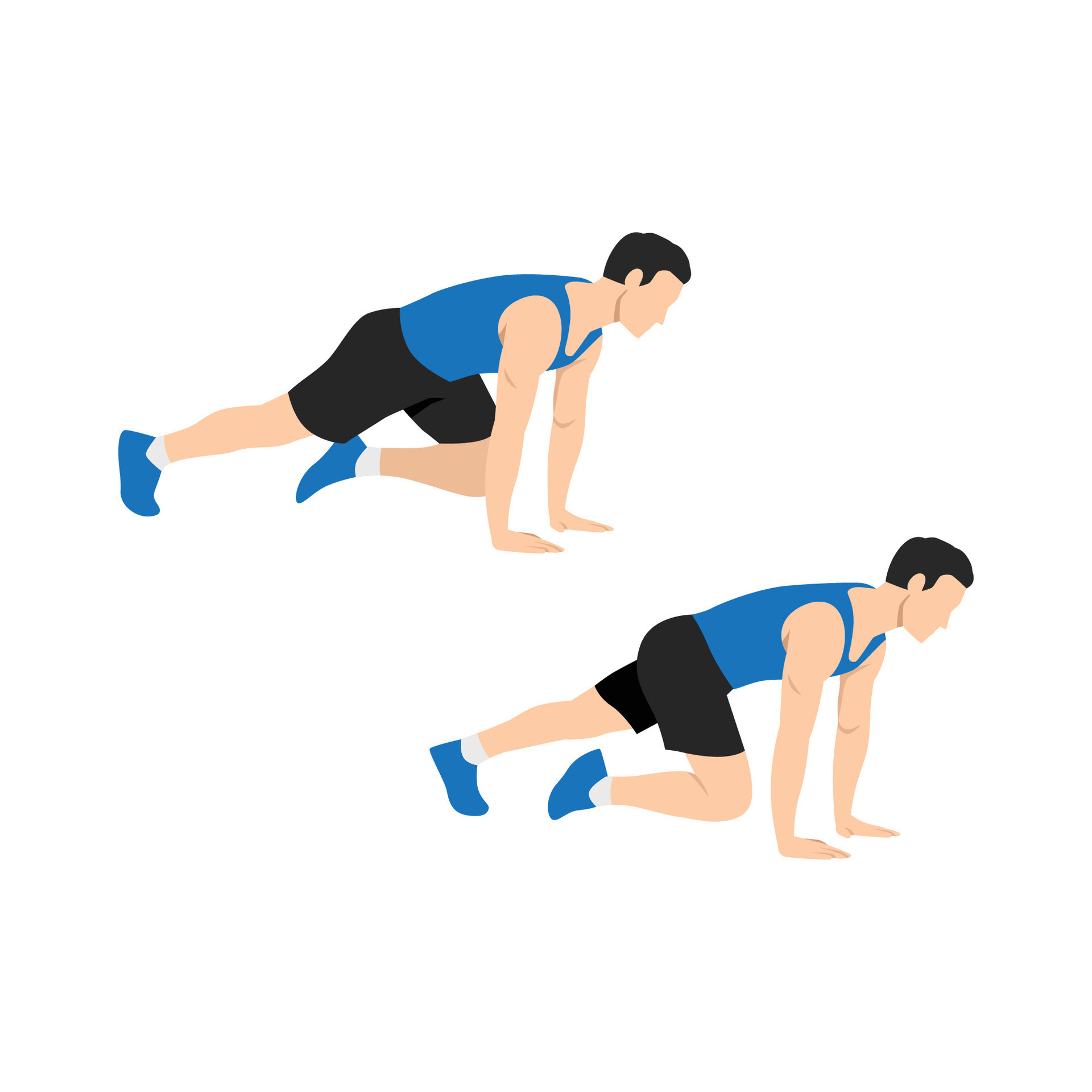 Mountain Climbers Illustration