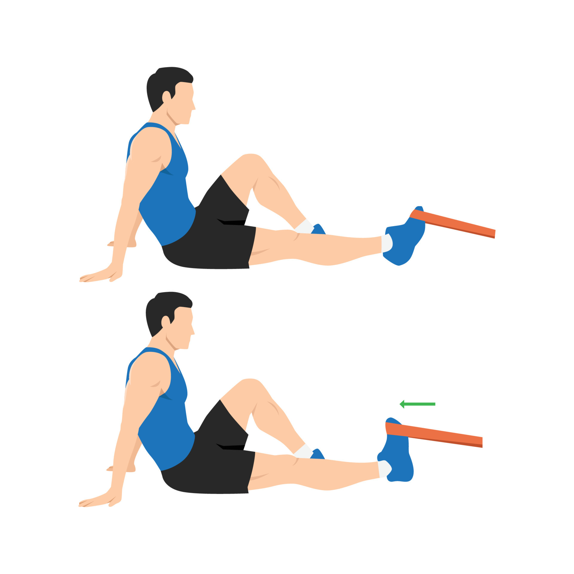Resistance Band Ankle Flexion